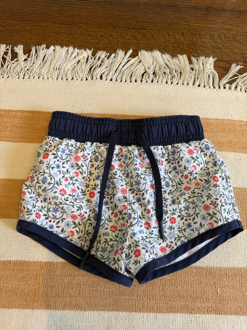 Minnow Boys Floral Swim Trunks